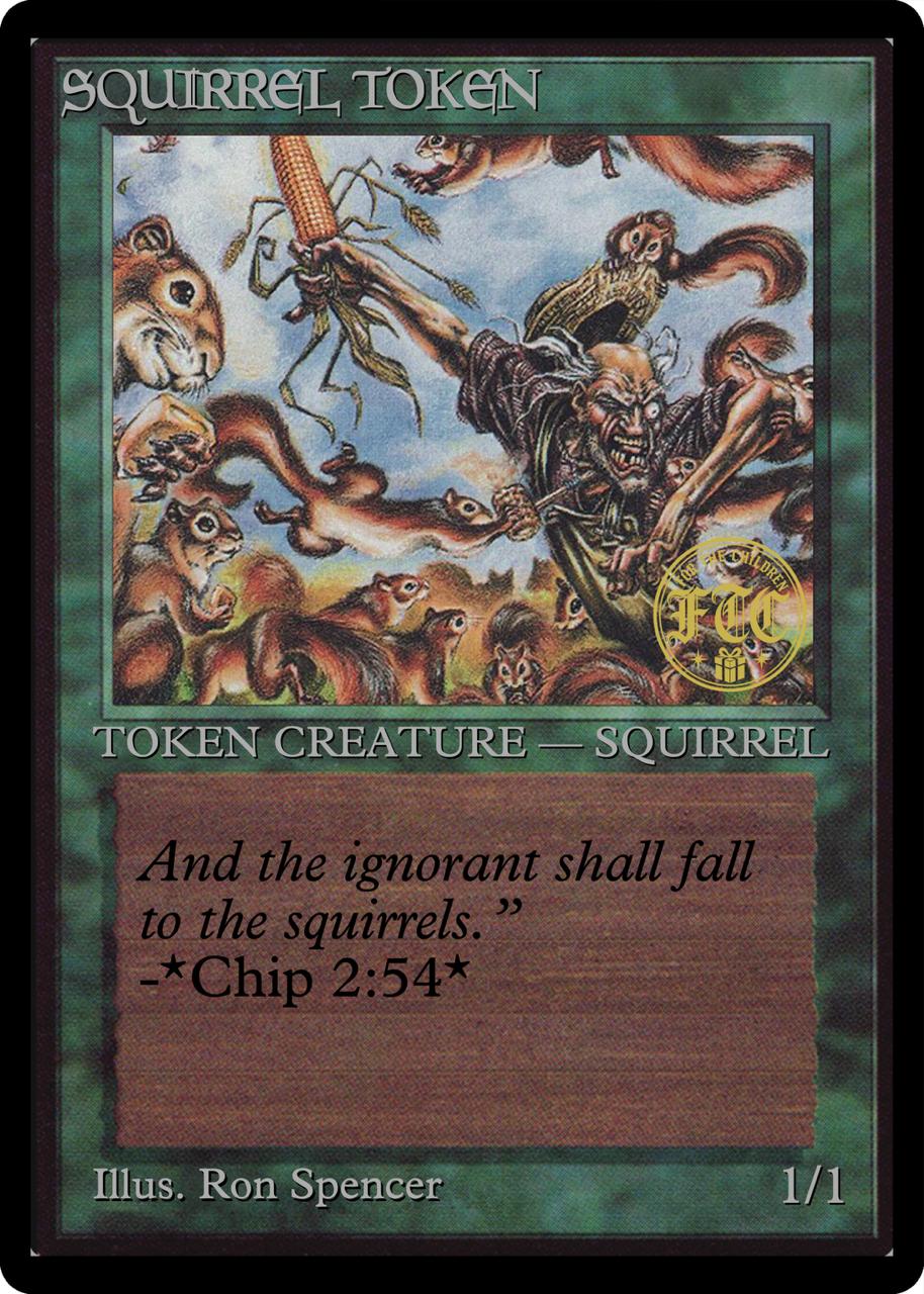 Squirrel Token (Premodern)